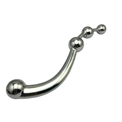 Metal Anal Dildo Butt Plug - Anal Beads Large Dildo Female Male Sex Toys