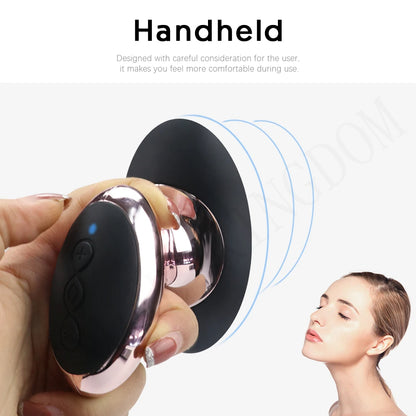 Handheld Clit Simulator - 10 Vibrating G Spot Clitoral Vibrator Nipple Toys