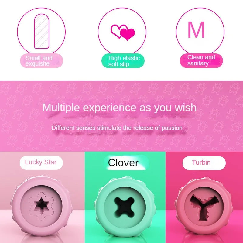 Silicone Pocket Pussy Male Masturbation Cup - Realistic Vagina Blowjob Sex Toy for Men