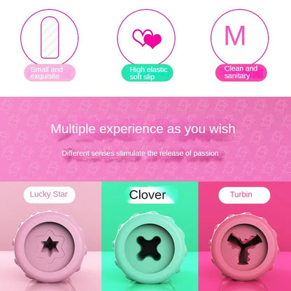 Silicone Pocket Pussy Male Masturbation Cup - Realistic Vagina Blowjob Sex Toy for Men