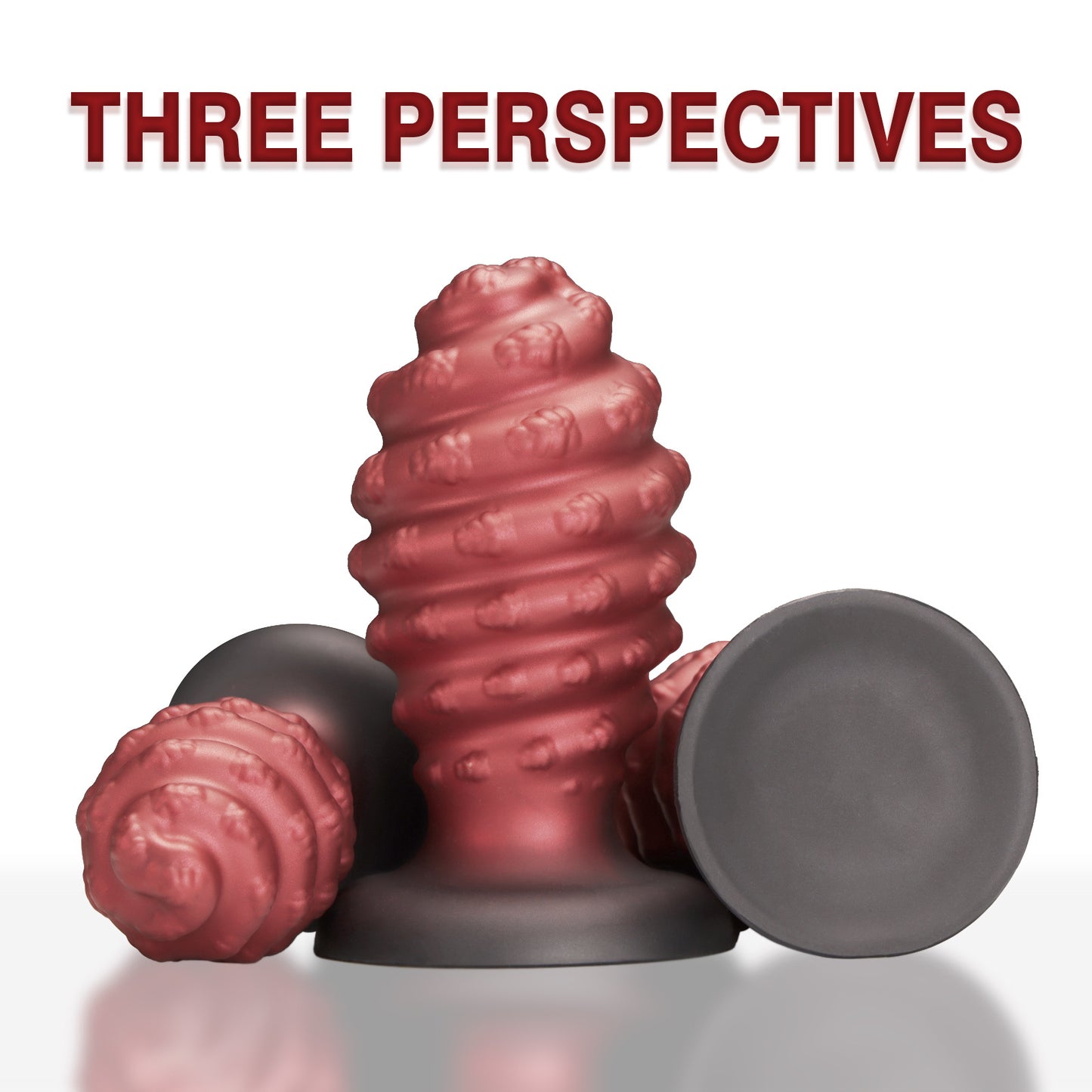 Pineapple Fantasy Anal Dildo Butt Plug - Gewinde Monsterdildo Silikon Sexspielzeug für Männer Frauen