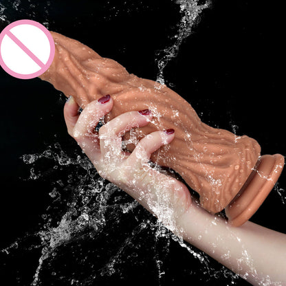 Riesiger Analdildo aus Silikon - Fantasy Monsterdildo Vaginaler Prostatamassager