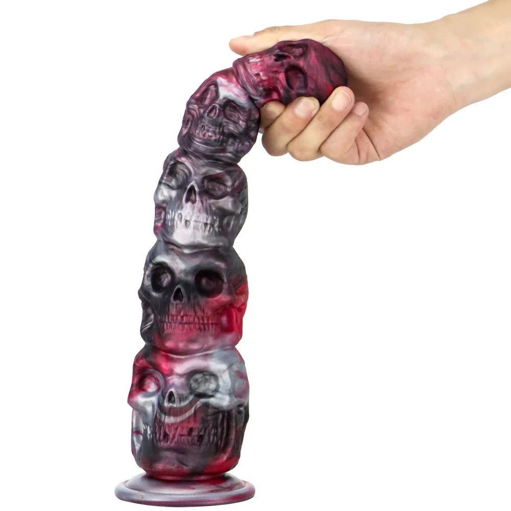 Skeleton Monster Dildos Butt Plug - Huge Anal Dildo Vagina Prostate Massager