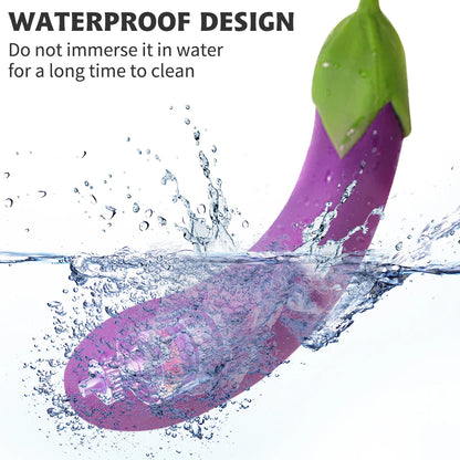 Auberginen-G-Punkt-Vibrator – Domlust Analdildo, vibrierender Analplug