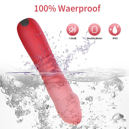 Stoßdildo G-Punkt-Vibrator – realistischer Vibrationsdildo-Stroker-Sexspielzeug für Frauen und Männer
