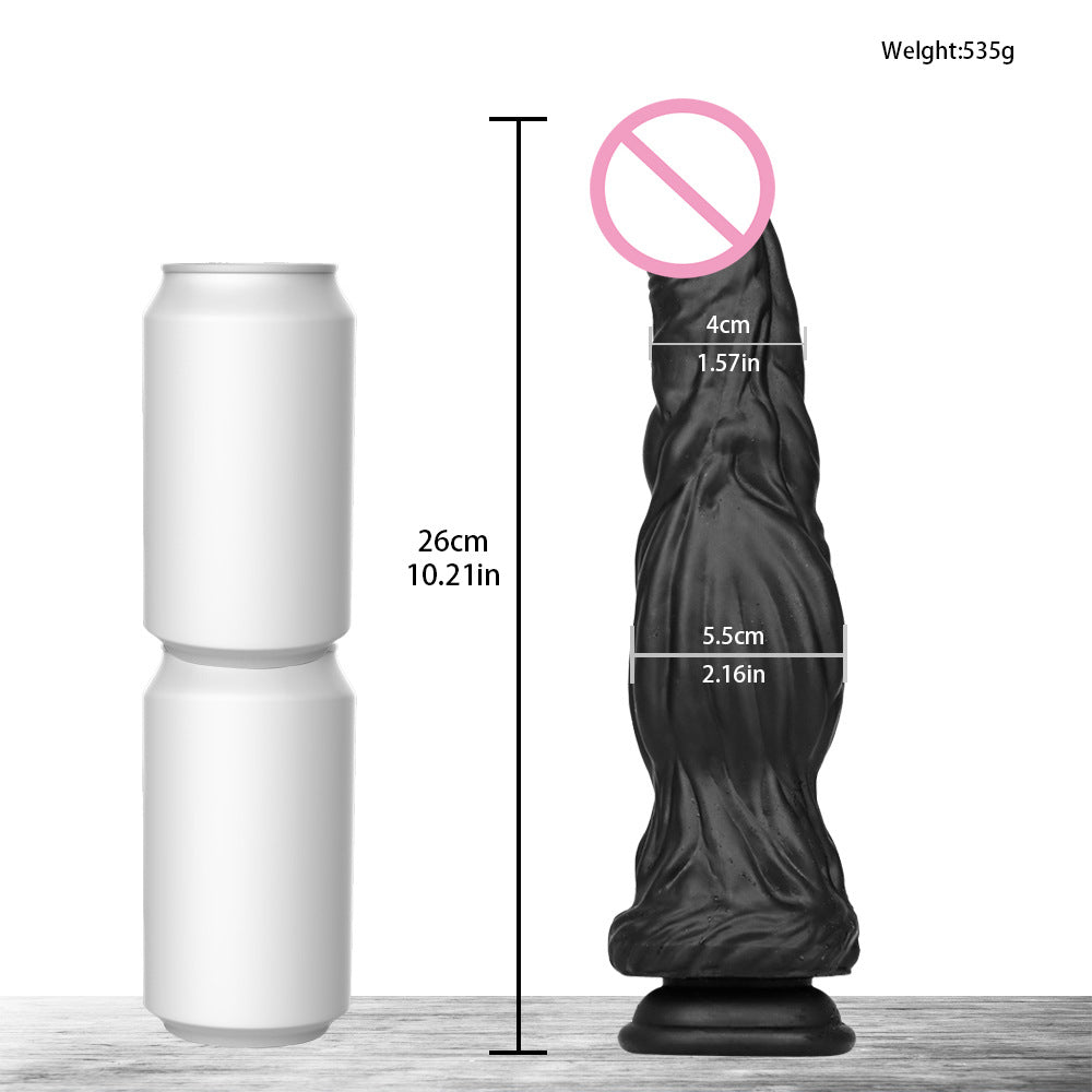 Riesiger Analdildo aus Silikon - Fantasy Monsterdildo Vaginaler Prostatamassager