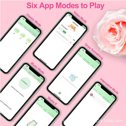 App Control Vibrating Panty Egg - Wearable Women Vibrator Long Distance Couple Fun