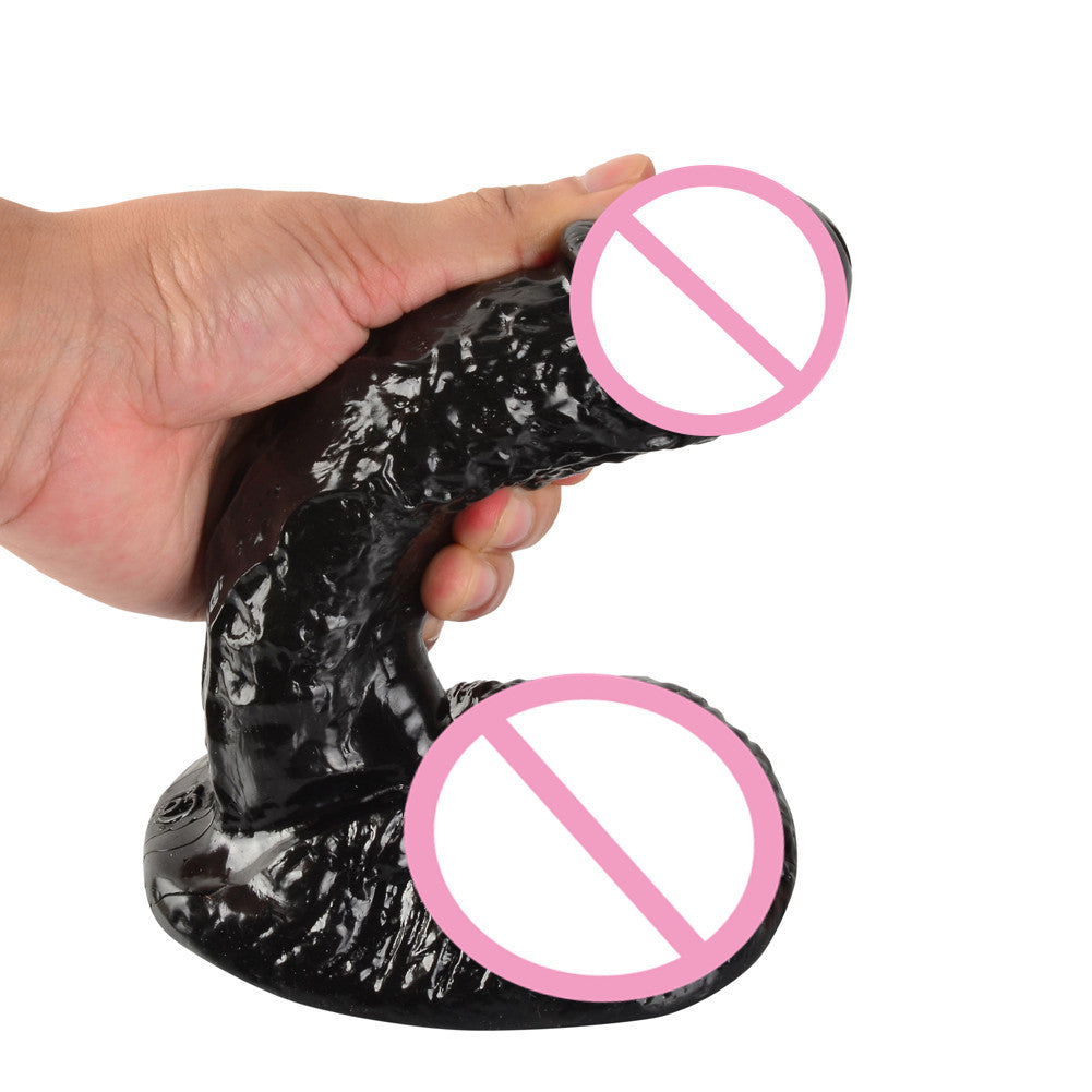 Plug anal réaliste pour gode étalon - Grand gode anal pour masturbation vaginale, jouet sexuel féminin