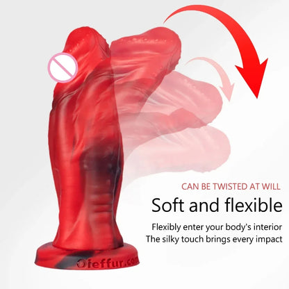 Monster-Analdildo-Sexspielzeug – Große Drachendildos aus Silikon, Analplug, Vagina- und Analstimulation