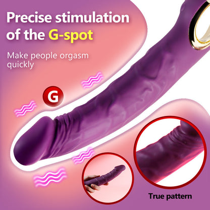 Vibromasseur point G réaliste avec gode anal réaliste - Stimulateur de clitoris vaginal - Domlust