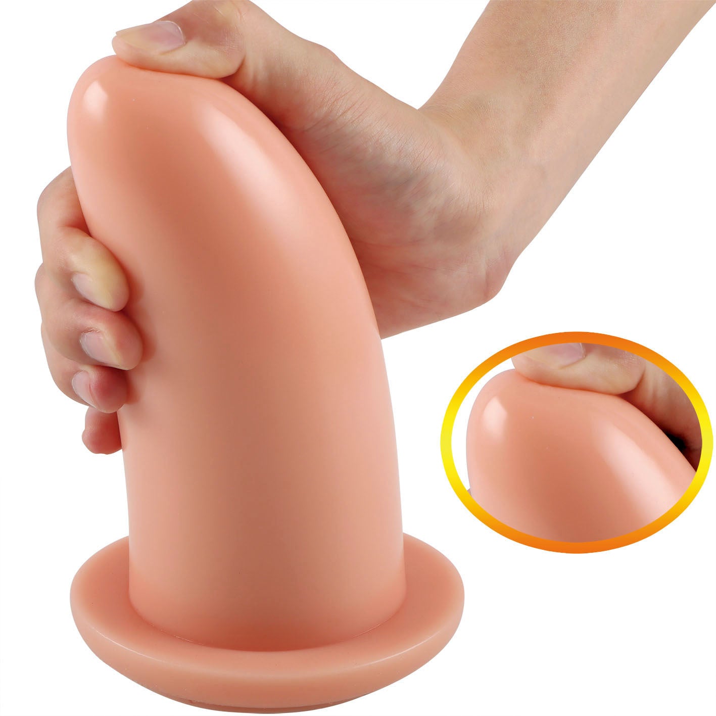 Missile Anal Dildo Butt Plug - Big Girth Anal Dilator Expander Male Female Sex Toy