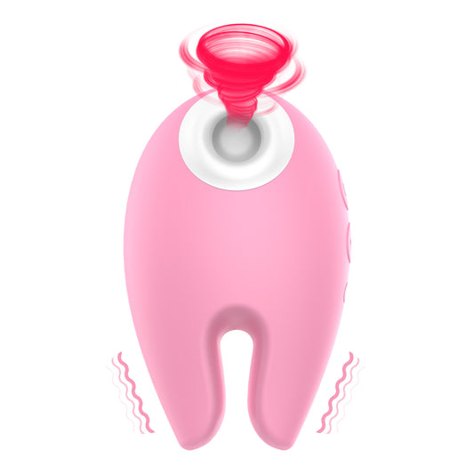 Clit Sucking Nipple Clamp Female Sex Toys - Extra Quiet Clitoral Vibrator