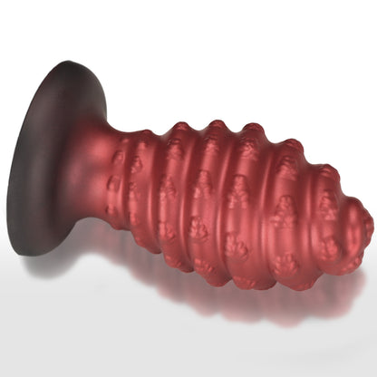 Pineapple Fantasy Anal Dildo Butt Plug - Gewinde Monsterdildo Silikon Sexspielzeug für Männer Frauen