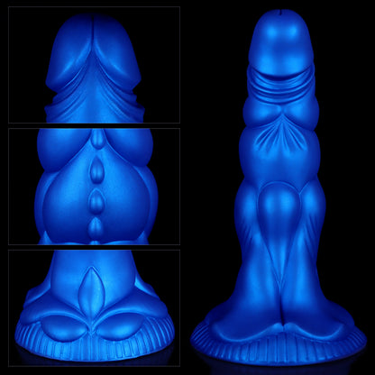 Exotischer Monsterdildo-Buttplug - Fantasy-Analdildos aus Silikon, G-Punkt, Prostata-Sexspielzeug