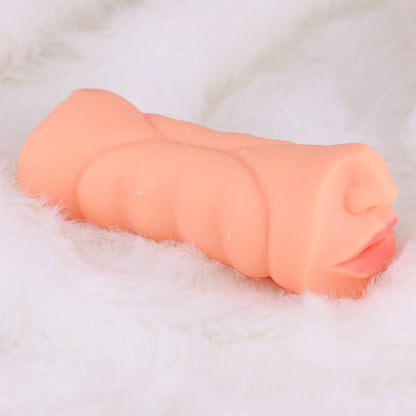Realistic Pocket Pussy Male Masturbator - Mouth Oral Sex Vaginal Anal Penis Masturbation