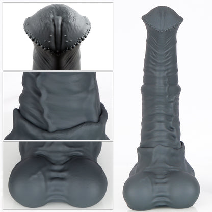 Riesiger Pferdedildo-Buttplug - Realistischer Tier-Monsterdildo, Vagina-Prostata-Massagegerät
