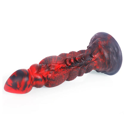 Monsterdildo Analplug – Bunter exotischer Tierdildo Dilator Sexspielzeug für Männer Frauen