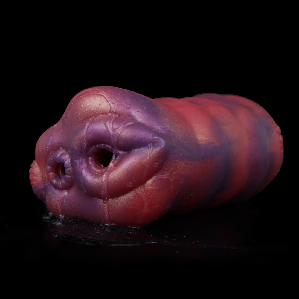 Fantasy Monster Pocket Pussy Male Masturbator - Double Hole Penis Masturbation Stroker for Men