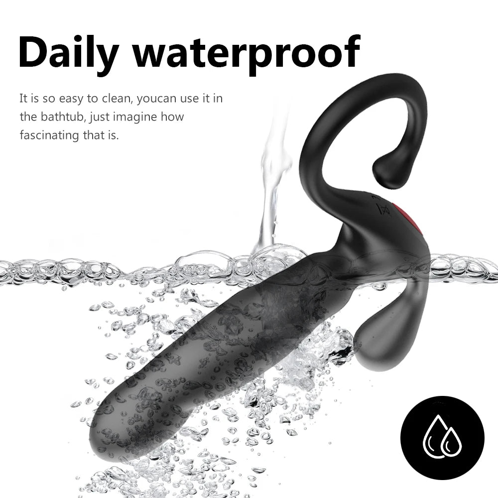Remote Controlled Prostate Massager - Finger Prostate Massage Anal Plug Sex Toy