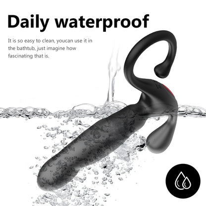 Remote Controlled Prostate Massager - Finger Prostate Massage Anal Plug Sex Toy