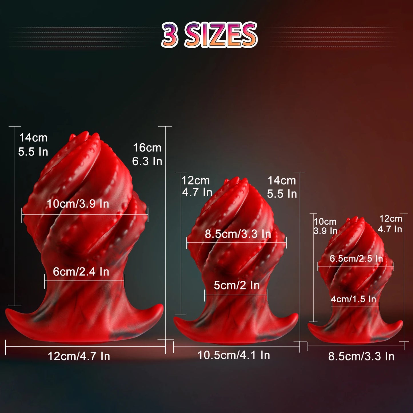 Énorme godemiché monstre en silicone, godemichet anal à grande circonférence, jouets sexuels anaux pour point G