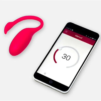Oeuf de culotte vibrante contrôlée par application - Vibromasseur point G Stimulateur de clitoris Jouets sexuels féminins