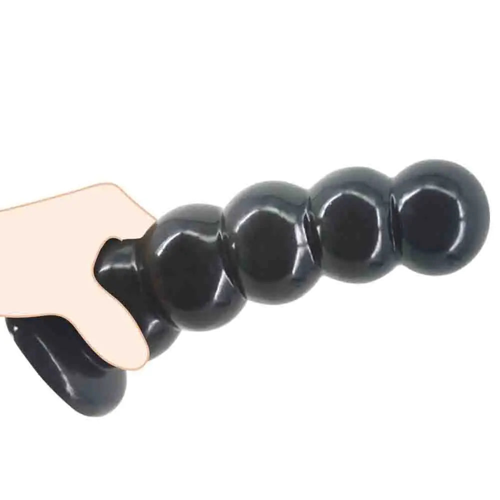 Suction Cup Huge Dildo Butt Plug - Graduated Beads Anal Dildos Sex Toy Domlust Suction Cup Huge Dildo Butt Plug - Graduated Beads Anal Dildos Sex Toy Domlust