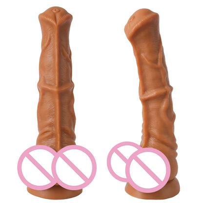 Riesiger Pferdedildo – große realistische Tierdildos, Sexspielzeug für Frauen und Männer