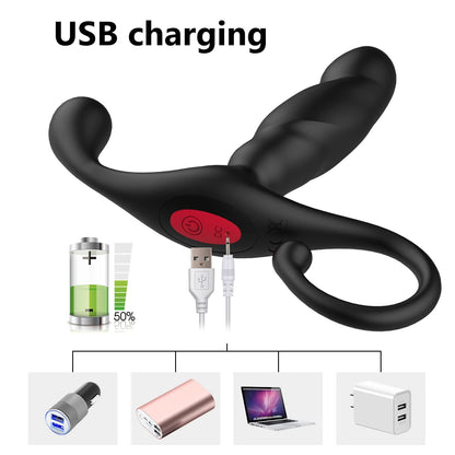 Remote Controlled Prostate Massager - Finger Prostate Massage Anal Plug Sex Toy