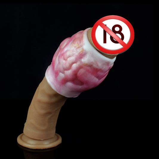 Penishülle aus Silikon, Penisring, Penisvergrößerer, Sexspielzeug für Männer - Monsterdildo Kondom Sex Shop