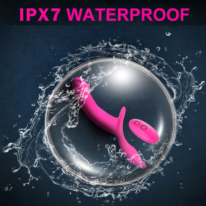 Remote Control Vibrating Strapon Dildo - Strap On Strapless Sex Toy for Lesbian Couple