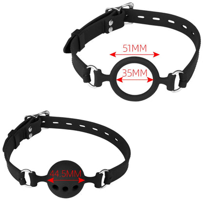 Oral Sex Ball Gag Adult Toy - Flirting Bondage BDSM Restraints Couple Sex Toys