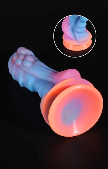Gode ​​Monster Dragon - Plug anal lumineux coloré brillant gode anal Sex Toy