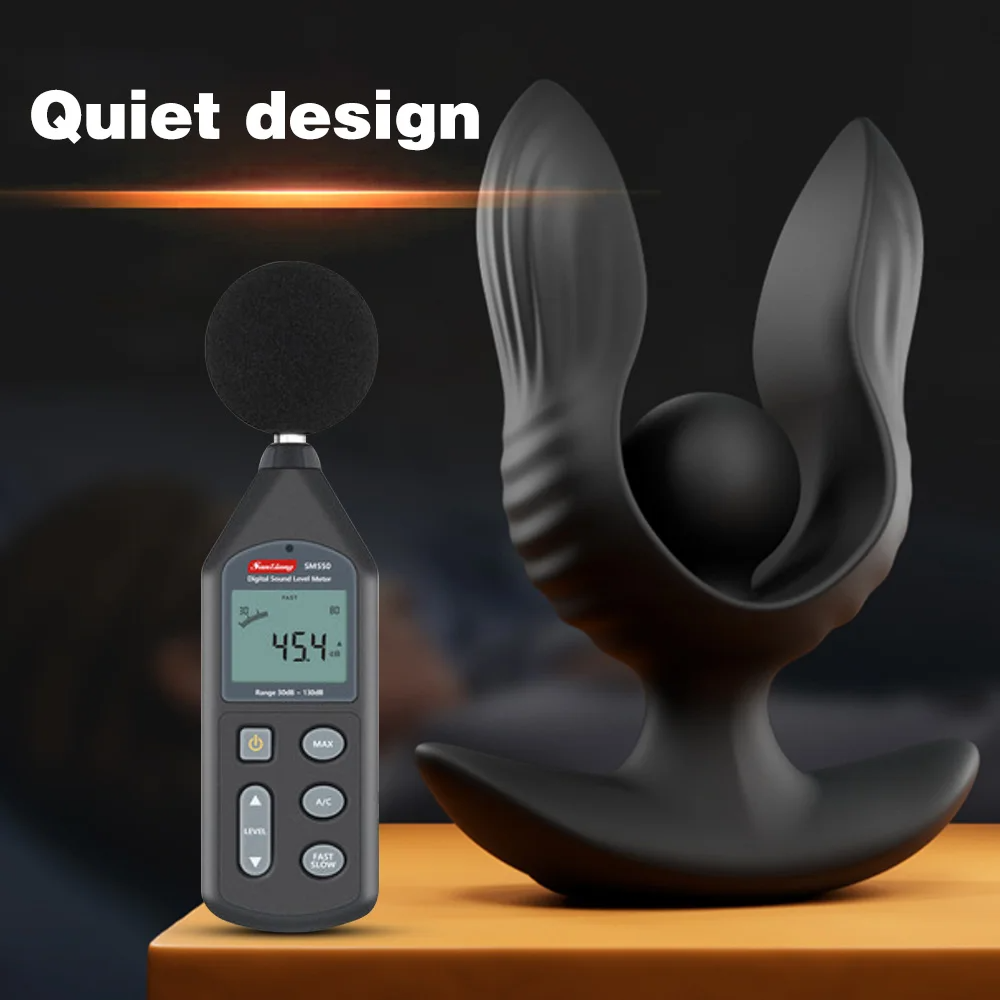 Inflatable Vibrating Anal Plug - Anal Ball Expander Estim Prostate Massager - Domlust