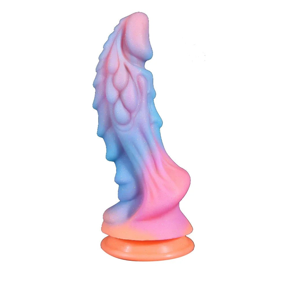 Gode ​​Monster Dragon - Plug anal lumineux coloré brillant gode anal Sex Toy