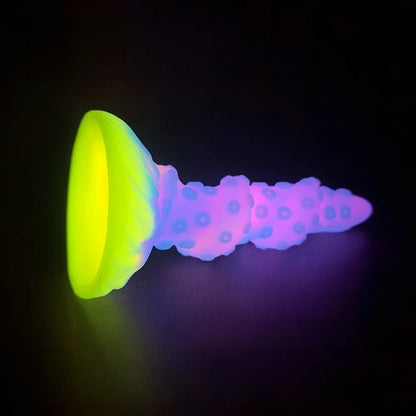 Monster Tentacle Dildo Butt Plug - Luminous Octopus Silicone Anal Dildos Sex Toys