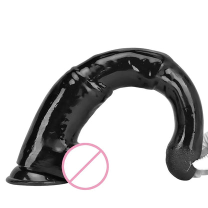 Large Anal Dildo Sex Toys - Huge Black Dildos Horse Animal Anal Dilator Butt Plug