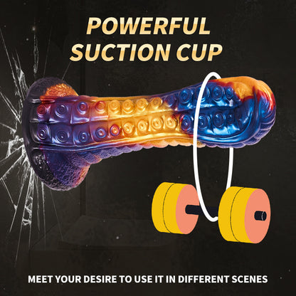 Exotic Fantasy Dildo-Stoßvibrator – Riesige Monster-Dildos mit Fernbedienung und Vibrationsfunktion