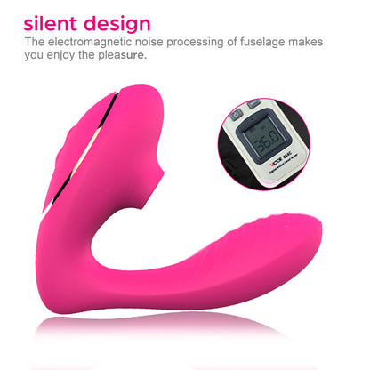 Klitoris-saugender, vibrierender Analdildo – doppelseitiges klitorales G-Punkt-Prostata-Massagegerät