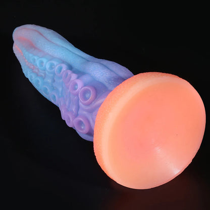 Luminous Monster Tentacle Dildos - Exotic Fantasy Dildo Butt Plug Anal Sex Toys
