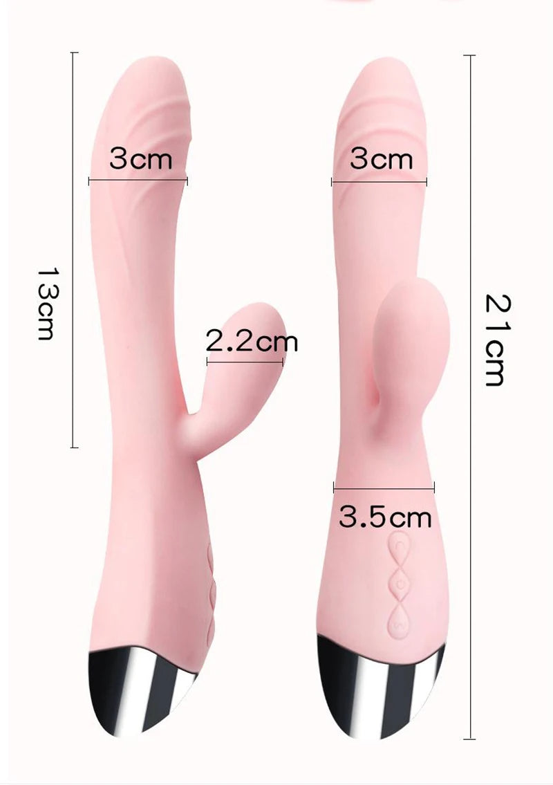 Clitoral G Spot Vibrator - Vibrating Dildo Clit Stimulator Sex Toys for Women