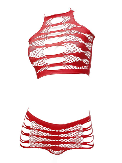 Sexy Zweiteiliges Dessous-Set aus hohlem Spitzen-BH und Tanga - Domlust Neu eingetroffen