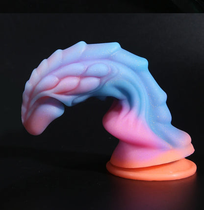 Gode ​​Monster Dragon - Plug anal lumineux coloré brillant gode anal Sex Toy