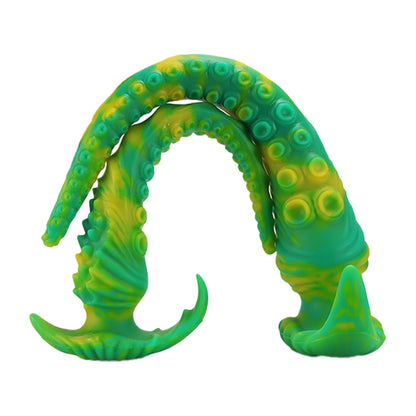 Tentacle Monster Dildo Butt Plug - Silicone Anal Dildos Long Vaginal Sex Toys for Women