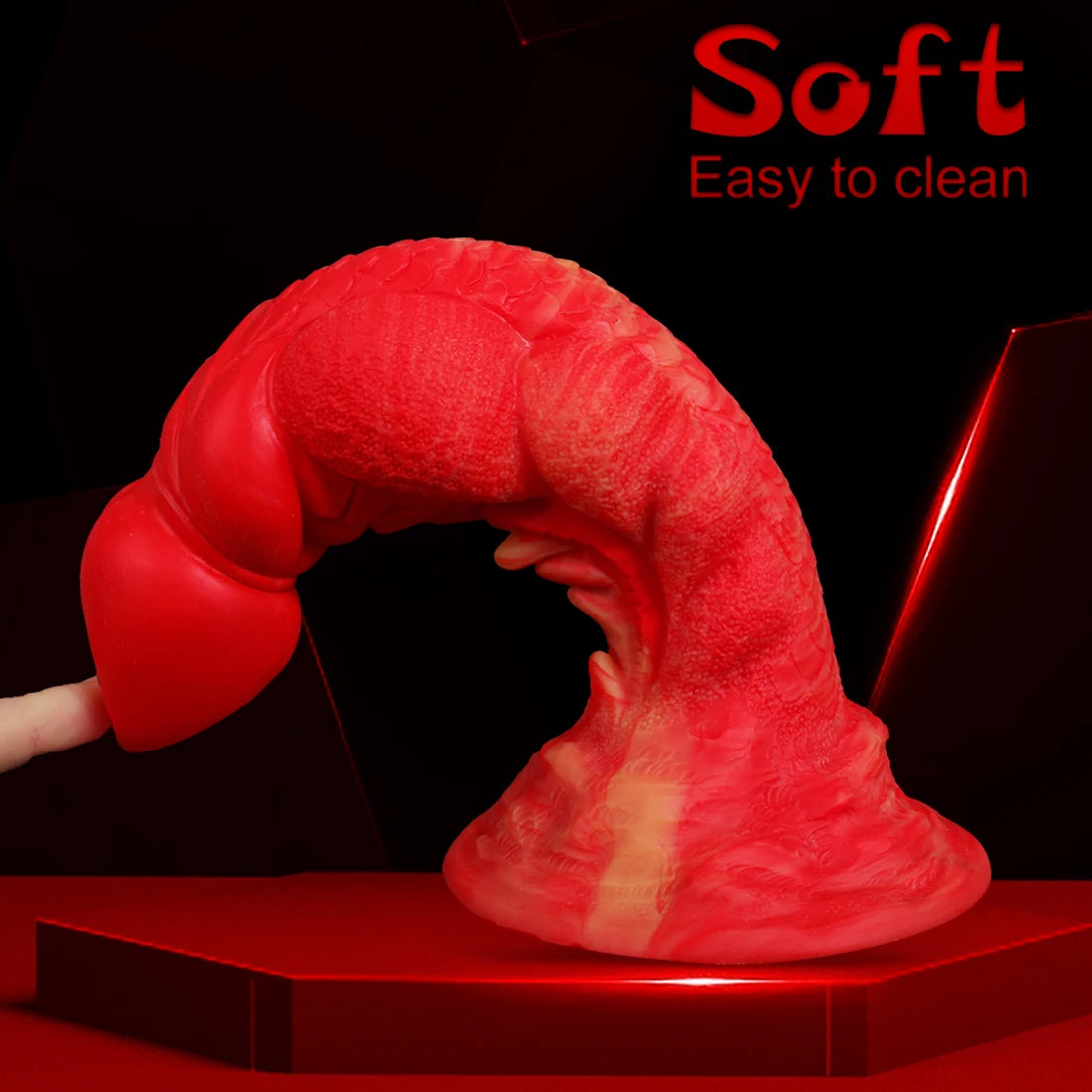 Monsterdildo Analplug – Bunter exotischer Tierdildo Dilator Sexspielzeug für Männer Frauen