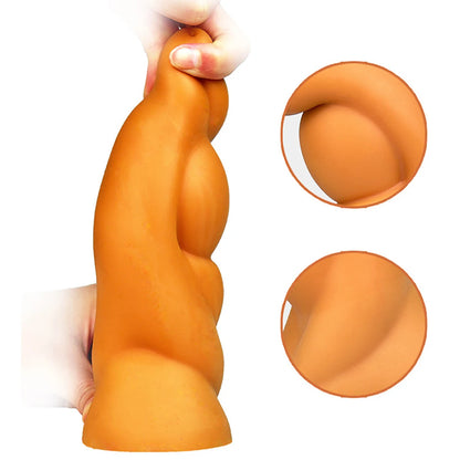 Big Monster Dildo Butt Plug - Realistic Anal Plug Dilator Suction Cup Sex Toys