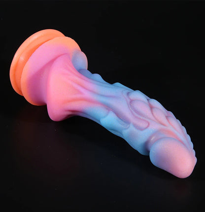Gode ​​Monster Dragon - Plug anal lumineux coloré brillant gode anal Sex Toy