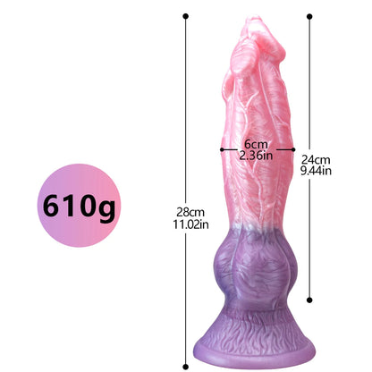Realistic Dog Dildo - Monster Three Head Animal Dildos Sex Toys - Domlust Exotic