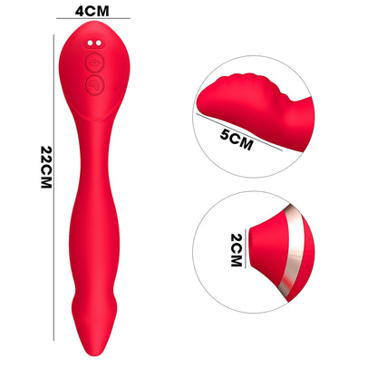 Clit Sucker G Spot Vibrator - Finger Prostate Massager Female Sex Toys