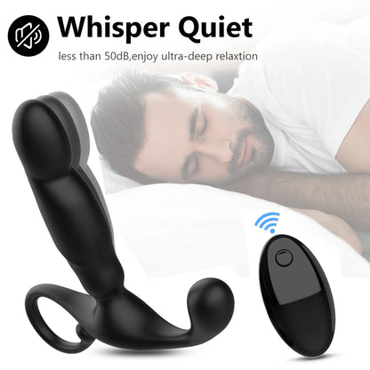 Remote Controlled Prostate Massager - Finger Prostate Massage Anal Plug Sex Toy